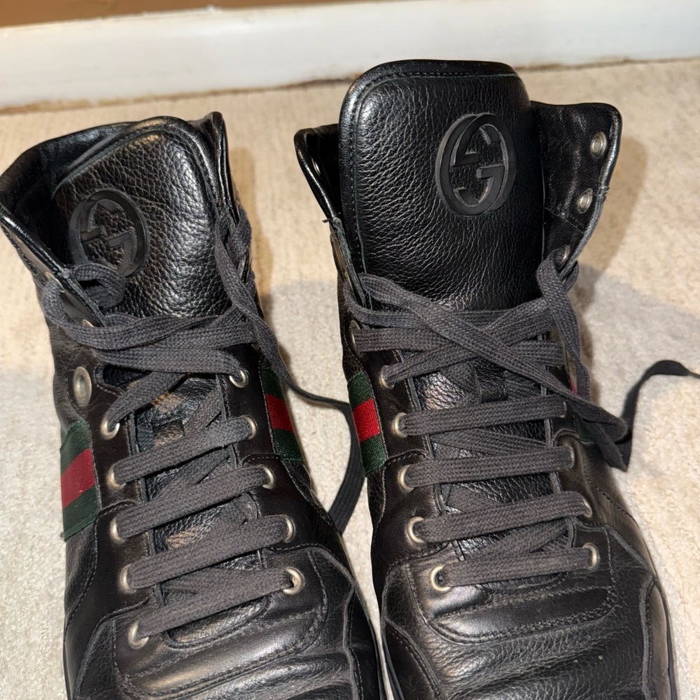 Men’s Gucci Coda Guccissima High-Top Sneakers (No Box) - Picture 3 of 8